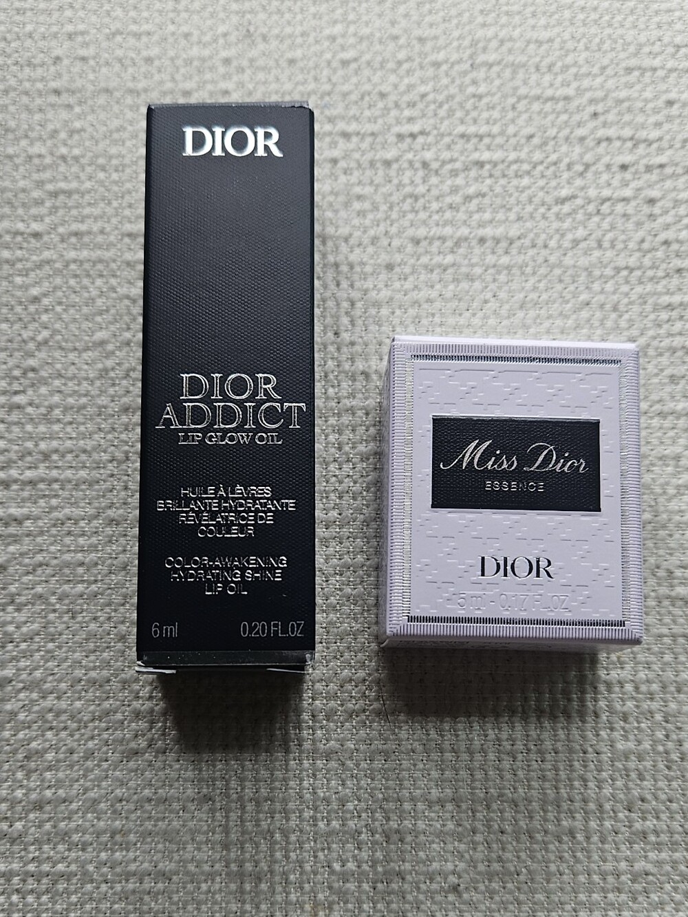 Dior Addict Lip Glow Oil And Miss Dior